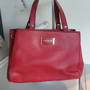 Guess Cherry Red Tote Bag
